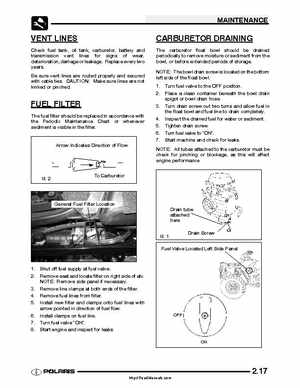 2005 Polaris Sportsman 400/500 Service Manual, Page 36