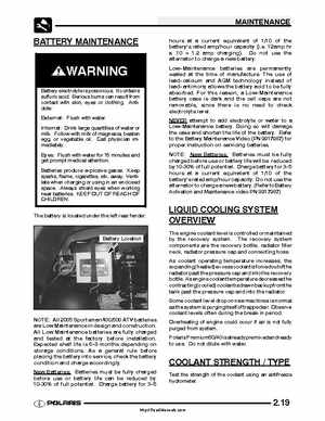 2005 Polaris Sportsman 400/500 Service Manual, Page 38