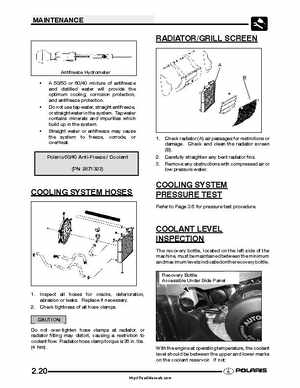 2005 Polaris Sportsman 400/500 Service Manual, Page 39