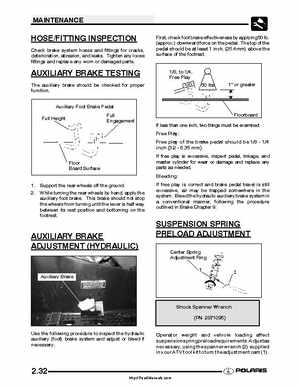 2005 Polaris Sportsman 400/500 Service Manual, Page 51