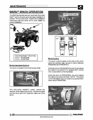 2005 Polaris Sportsman 400/500 Service Manual, Page 55