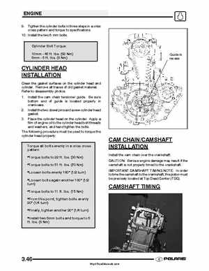 2005 Polaris Sportsman 400/500 Service Manual, Page 105