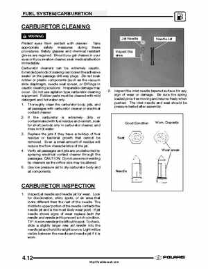 2005 Polaris Sportsman 400/500 Service Manual, Page 125