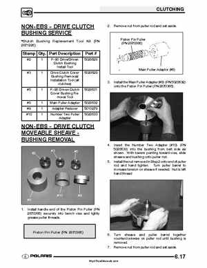 2005 Polaris Sportsman 400/500 Service Manual, Page 168