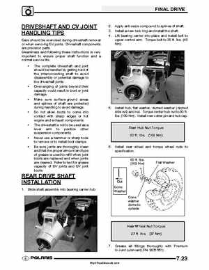 2005 Polaris Sportsman 400/500 Service Manual, Page 210