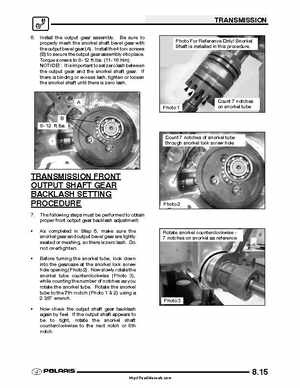 2005 Polaris Sportsman 400/500 Service Manual, Page 228