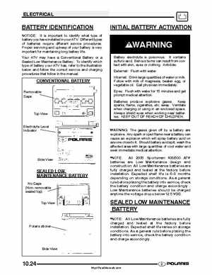 2005 Polaris Sportsman 400/500 Service Manual, Page 283