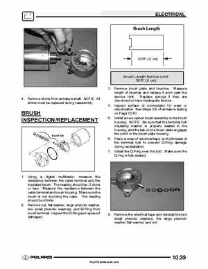 2005 Polaris Sportsman 400/500 Service Manual, Page 298