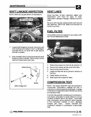 2005 Polaris Sportsman 700/800 EFI Service Manual, Page 33