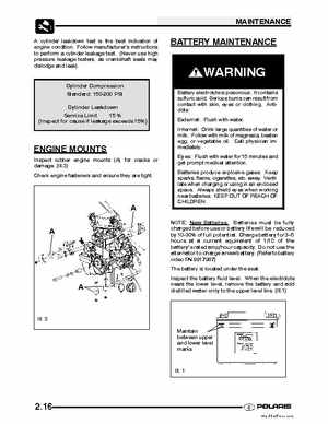 2005 Polaris Sportsman 700/800 EFI Service Manual, Page 34