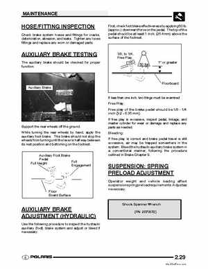 2005 Polaris Sportsman 700/800 EFI Service Manual, Page 47
