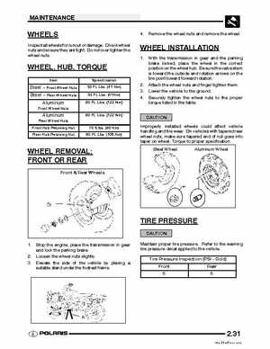 2005 Polaris Sportsman 700/800 EFI Service Manual, Page 49