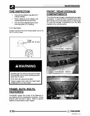 2005 Polaris Sportsman 700/800 EFI Service Manual, Page 50