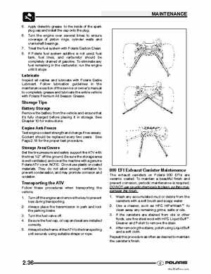 2005 Polaris Sportsman 700/800 EFI Service Manual, Page 54