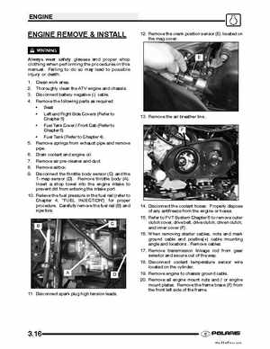2005 Polaris Sportsman 700/800 EFI Service Manual, Page 70