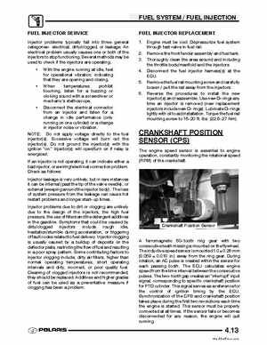 2005 Polaris Sportsman 700/800 EFI Service Manual, Page 129