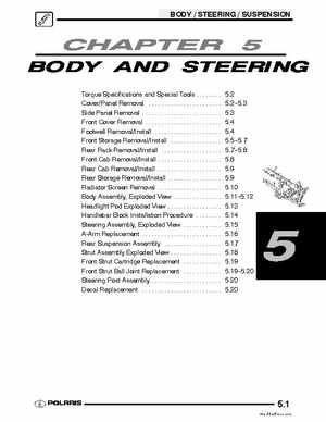 2005 Polaris Sportsman 700/800 EFI Service Manual, Page 137