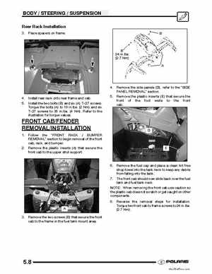 2005 Polaris Sportsman 700/800 EFI Service Manual, Page 144