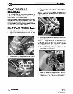 2005 Polaris Sportsman 700/800 EFI Service Manual, Page 249