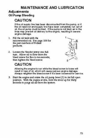 2006 Polaris ATV Trail Blazer Owners Manual, Page 76