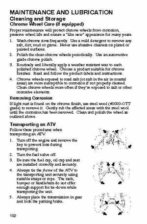 2006 Polaris ATV Trail Blazer Owners Manual, Page 105