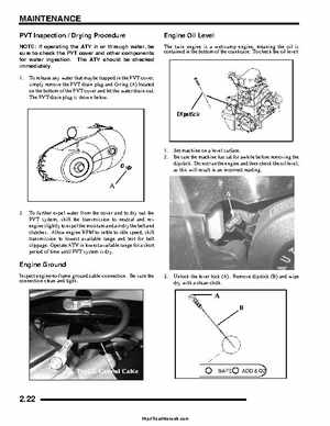 2007 Polaris Sportsman 700/800/800 X2 EFI Service Manual, Page 42