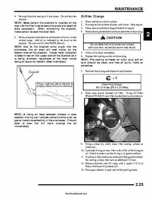 2007 Polaris Sportsman 700/800/800 X2 EFI Service Manual, Page 43