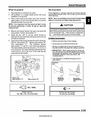 2007 Polaris Sportsman 700/800/800 X2 EFI Service Manual, Page 45