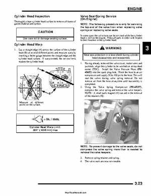 2007 Polaris Sportsman 700/800/800 X2 EFI Service Manual, Page 79