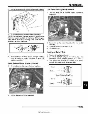 2007 Polaris Sportsman 700/800/800 X2 EFI Service Manual, Page 349