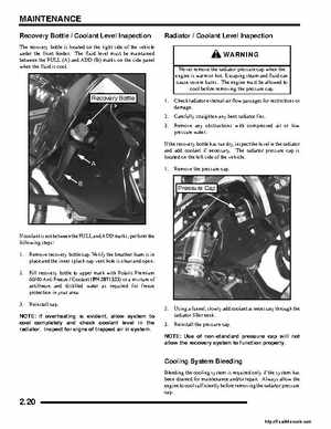 2008 Polaris ATV Outlaw 450/525 Service Manual, Page 32