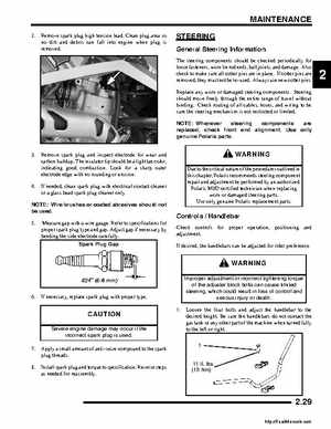 2008 Polaris ATV Outlaw 450/525 Service Manual, Page 41