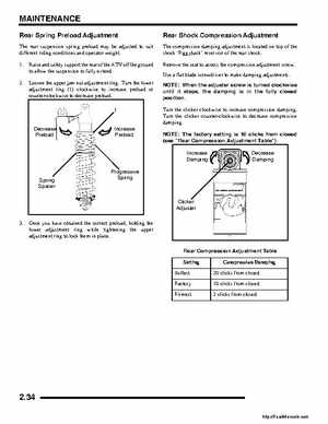 2008 Polaris ATV Outlaw 450/525 Service Manual, Page 46