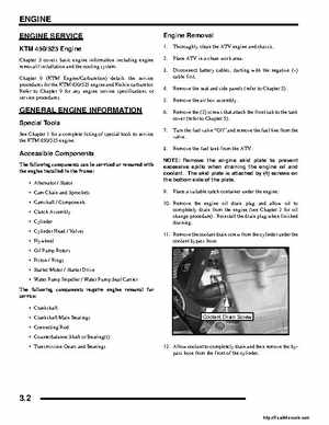 2008 Polaris ATV Outlaw 450/525 Service Manual, Page 54