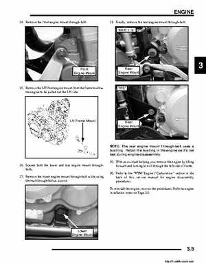 2008 Polaris ATV Outlaw 450/525 Service Manual, Page 57