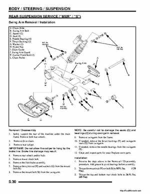2008 Polaris ATV Outlaw 450/525 Service Manual, Page 94