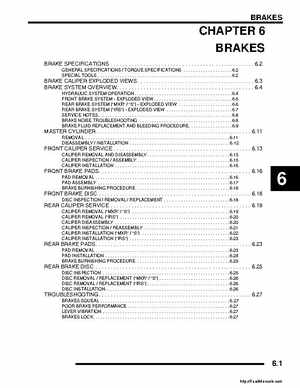 2008 Polaris ATV Outlaw 450/525 Service Manual, Page 129
