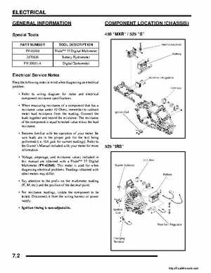 2008 Polaris ATV Outlaw 450/525 Service Manual, Page 158