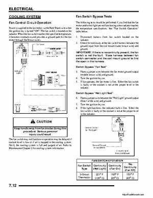 2008 Polaris ATV Outlaw 450/525 Service Manual, Page 168