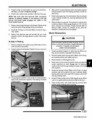 2008 Polaris ATV Outlaw 450/525 Service Manual, Page 177