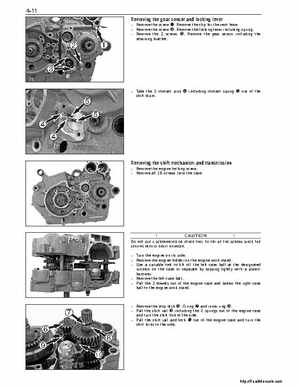 2008 Polaris ATV Outlaw 450/525 Service Manual, Page 200