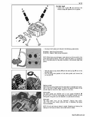 2008 Polaris ATV Outlaw 450/525 Service Manual, Page 214