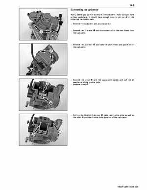 2008 Polaris ATV Outlaw 450/525 Service Manual, Page 249