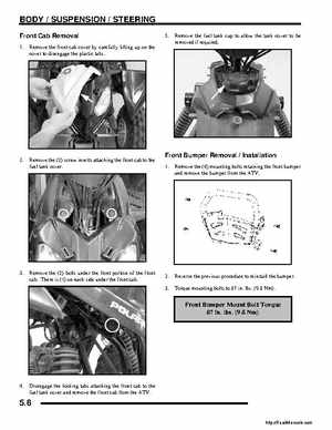 2008 Polaris ATV Predator 50, Sportsman Outlaw 90 Service Manual, Page 114