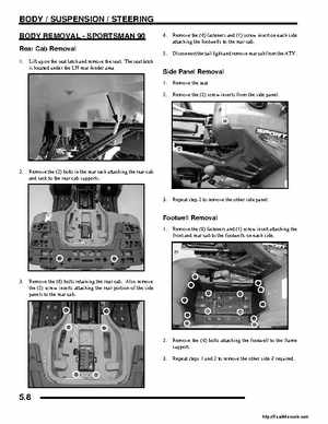 2008 Polaris ATV Predator 50, Sportsman Outlaw 90 Service Manual, Page 116