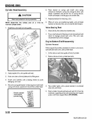 2008 Polaris ATV Sportsman 300 400 H.O. Service Manual, Page 68