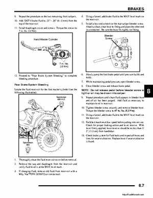 2008 Polaris ATV Sportsman 300 400 H.O. Service Manual, Page 177