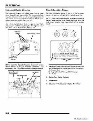 2008 Polaris ATV Sportsman 300 400 H.O. Service Manual, Page 192