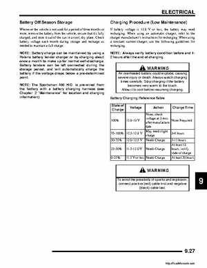 2008 Polaris ATV Sportsman 300 400 H.O. Service Manual, Page 213