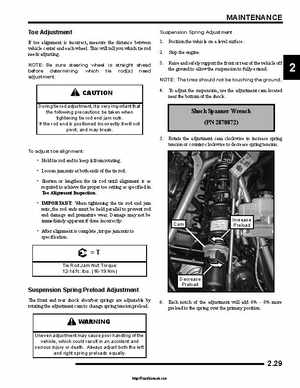 2008 Polaris Ranger RZR Service Manual, Page 42
